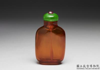 图片[2]-Amber snuff bottle, 19th century, Qing dynasty-China Archive